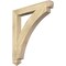 Ekena Millwork Thorton Arts & Crafts Rough Sawn Bracket, Douglas Fir, 4"W x 32"D x 36"H BKT04X32X36THR03RDF - alternate 1